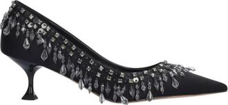 Lola Cruz Decollete - Dames - Pumps - Zwart - 37 EU - Leer - Schoenen