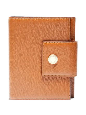 Bulgari 2006 leather book holder - Brown