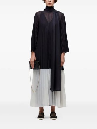 Osklen Geplooide jurk - Zwart