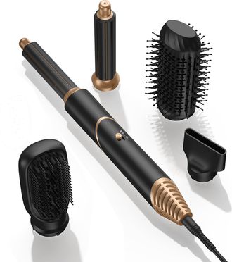 OEM Cepillo De Aire 5 En 1, Secador De Pelo, Cepillo T&eacute;rmico, Moldeador De Aire, 60.000 Rpm, 1000 W, Set De Accesorios Para Peinar El Cabello Con Aer&oacute;graf