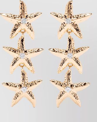 Self Portrait sea star earrings