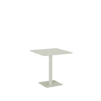 Klast Mesa fija de metal verde 70 cm x 76 cm