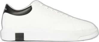 A|X Armani Exchange Zapatillas de Piel de Ca&ntilde;a Baja - Shoes - Hombre - Negro - 40 EU