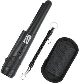 OEM Detector De Metales - Detector De Metales Con Linterna - Detecci&oacute;n Precisa - Para Adultos Y Ni&ntilde;os - Negro