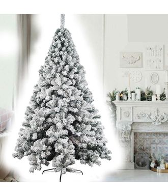 Trade Shop Trade Shop - Super Grueso &Aacute;rbol De Navidad Nevado 210cm Modelo Aspen