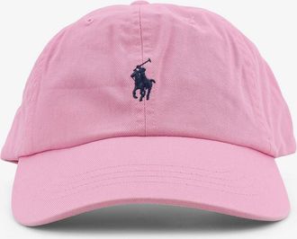 Ralph Lauren Cappello in cotone con logo frontale ricamato - POLO RALPH LAUREN - gender_Man