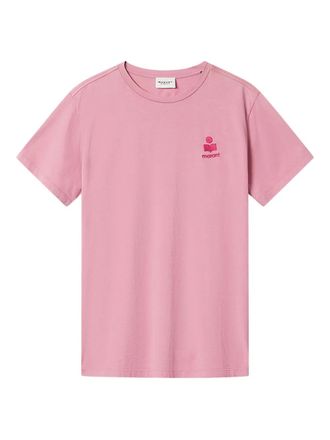 Isabel Marant Aby logo T-shirt - Pink