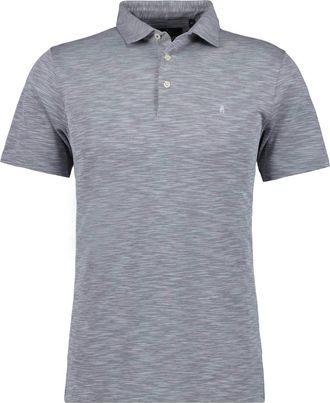 Ragman Poloshirt RAGMAN, Herren, Gr. 5XL, grau (grau, melange), 70% Baumwolle 30% Polyester, regular fit, ohne Ausschnitt, Shirts Poloshirt