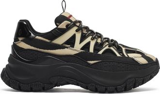 Marc Jacobs Zebra Lazy Hiker Sneaker in Zwart/Wit - Dames - Sneakers - Zwart - 40 EU - Katoen - Schoenen
