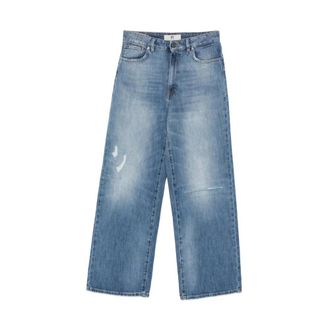Pantaloni Torino Wide Jeans, female, Blue, Size: W26 Miley Jeans