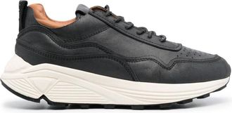Buttero Schoenen, Heren, Zwart, 40 EU, Leer, Vinci Sneakers