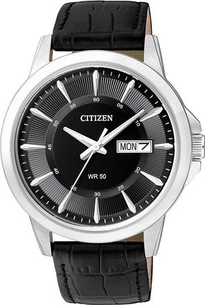 Citizen Mens Black Watch BF2011-01EE Leather (archived) - One Size