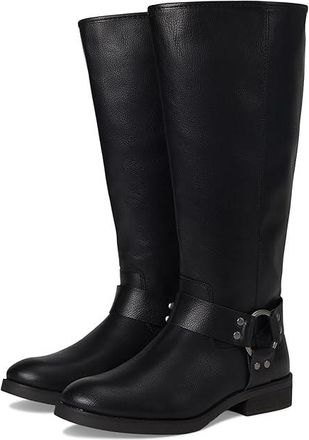 Frye and Co. Kellie Harness Wide Calf Cowboy Womens Boots Black : 8.5 M