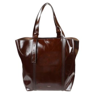 Golden Goose Tote Bags, female, Brown, Size: ONE SIZE Logo Tote Bag