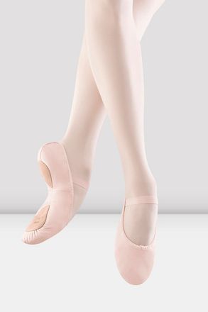 Bloch BLOCH Ladies Dansoft ll Split Sole Ballet Shoes, Pink Leather