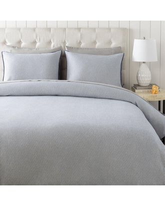 Surya Jessie Navy Cottage Duvet Set