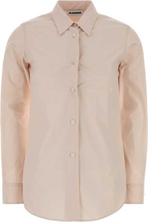 Jil Sander Pink Regular Solid Shirt