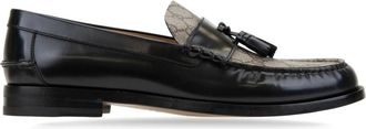 Gucci Heren Slip-On Loafers - Heren - Loafers - Zwart - 46 1/2 EU - Leer - Schoenen