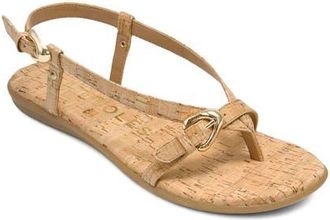 Aerosoles Iride Slingback Sandal in Natural Cork at Nordstrom, Size 7.5