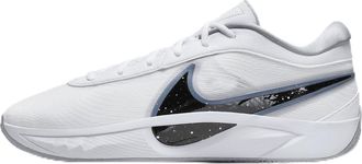 Nike Giannis Freak 6 Basketball Shoes (FJ7792-003, Black/University Red), White/Wolf Grey/Black, 6.5 UK