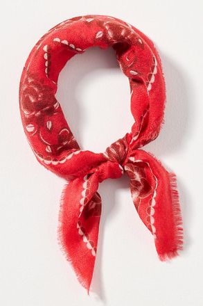 Wyeth Nyc 100% Cashmere Bandana Scarf
