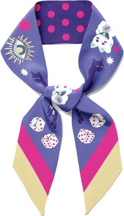 Centinelle Fortune Twilly Ribbon Scarf in Multicolor at Nordstrom