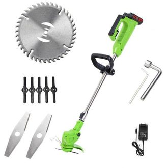 Trade Shop Trade Shop - Decespugliatore Elettrico A Batteria 24v Tagliaerba Tagliabordi Accessori 94477