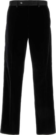 Fendi Black Velvet Pant