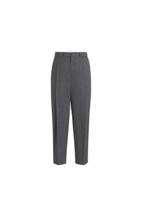 Brunello Cucinelli Trousers with pleats in Anthracite at Nordstrom, Size 44 It