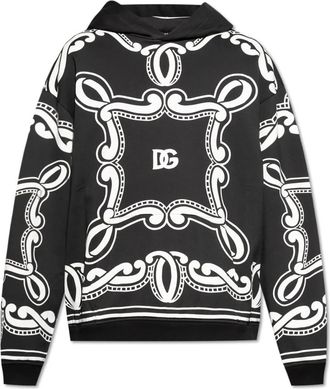 Dolce & Gabbana Hoodie - Heren - Hoodies - Zwart - XL - Hoodies & sweatvesten
