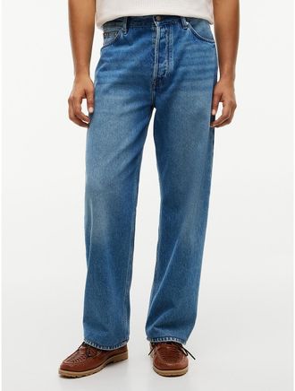Tommy Hilfiger Mens Loose Fit Jean - Gus Indigo - 30W x 34L
