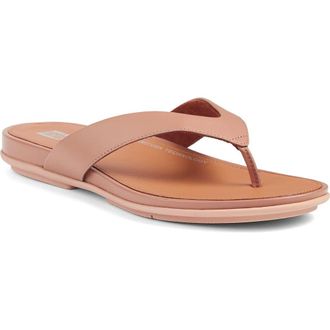 FitFlop Gracie Flip Flop in Beige at Nordstrom Rack, Size 10
