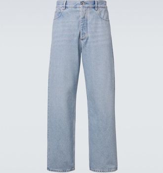 Bottega Veneta Faded wide-leg jeans