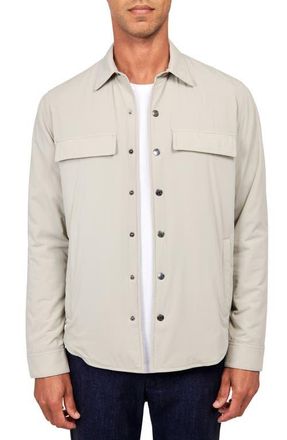 W.R.K Padded Shirt Jacket in Stone at Nordstrom, Size Xx-Large