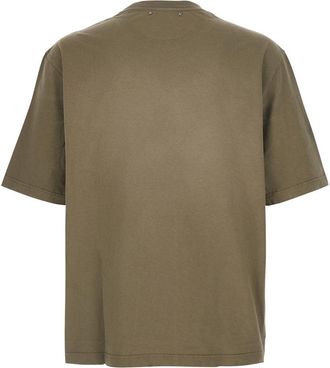 Golden Goose Mens T-Shirt Brown Cotton T-Shirts And Polos