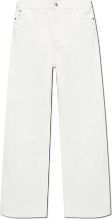 Lacoste Heren, Jeans, Wit, Maat: W33 L34 Katoen