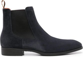 Santoni Suède Chelsea laarzen - Blauw