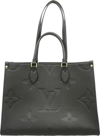 Louis Vuitton Noir Tote Bag (Pre-Owned)