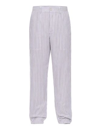 Cellar Door Zac Mens Striped Cotton Pants