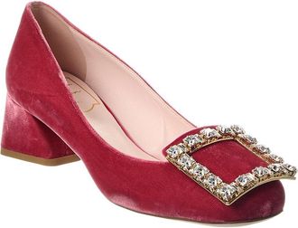 Roger Vivier King 50 Velvet Pump