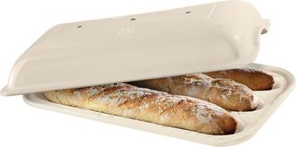 Emile Henry Flame Baguette Baker in Linen at Nordstrom