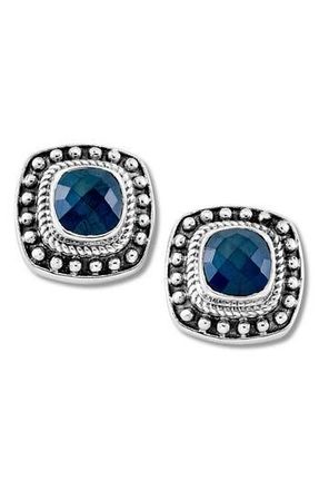 Samuel B. Stone Stud Earrings in Onyx at Nordstrom Rack