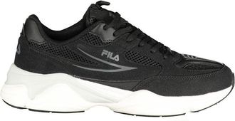Fila Black Polyurethane Men Mens Sneaker