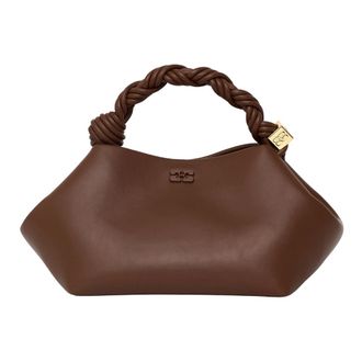 Ganni Piccola Borsa Bou - - Bags - Donna - Marrone - ONE SIZE