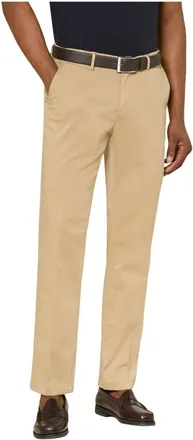 Baldessarini Heren, Broeken, Beige, Maat: W33 L34 Katoen