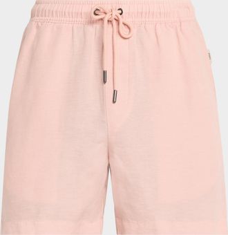 Onia Men & apos;s Air Linen Pull-On Shorts