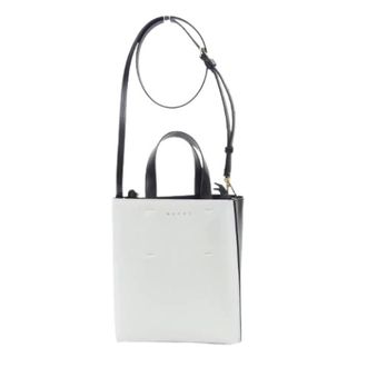 Marni Pre-owned Museo borsa mini in pelle di vitello - - Pre-owned - Uomo - Grigio - ONE SIZE