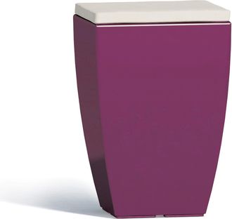 Monacis Idralite - Asiento De Resina Mod. Fine 33x33 Cm Violeta