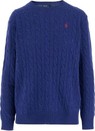 Ralph Lauren Sweater Pullover Cable Knit Oversize