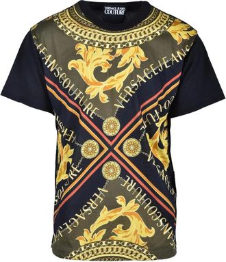Versace Jeans Couture Uomo, Top, Multicolore, S, new